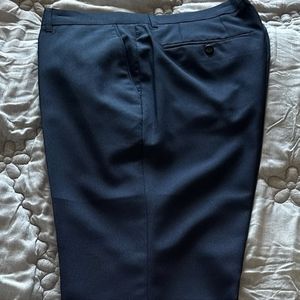G2000 Navy blue textured slacks-34x29
